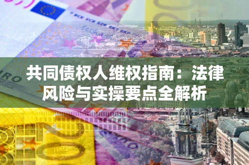 北京共同债权人维权指南：法律风险与实操要点全解析